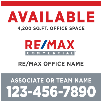 RE/MAX Signs | RE/MAX Frames | RE/MAX Directional Signs | Stock and ...